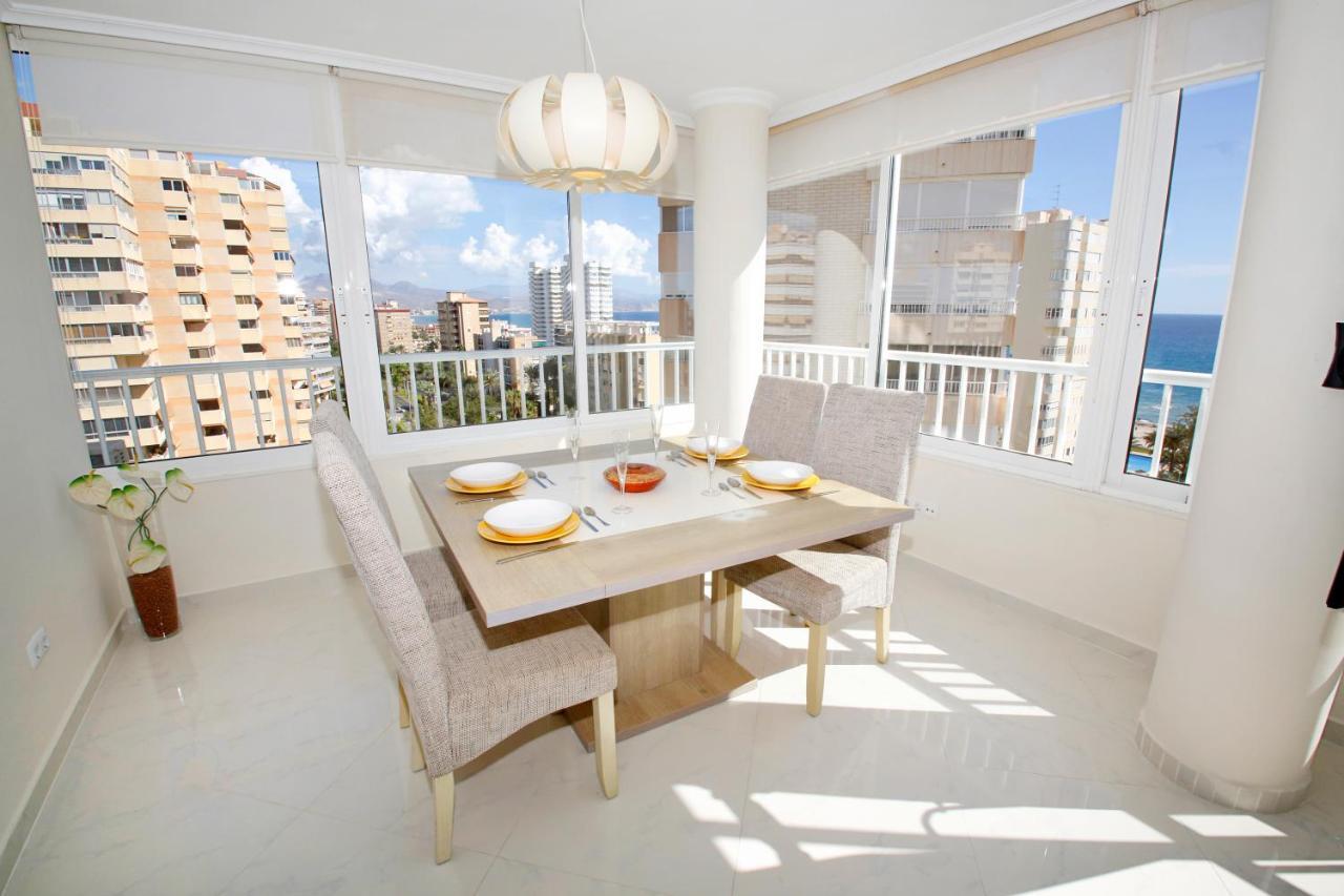 Appartement In Front Of The Sea With Ac And Pool à Alicante Extérieur photo
